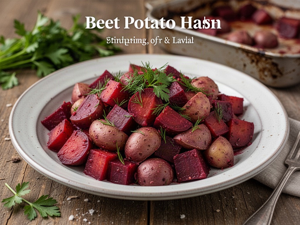 Beet Potato Hash