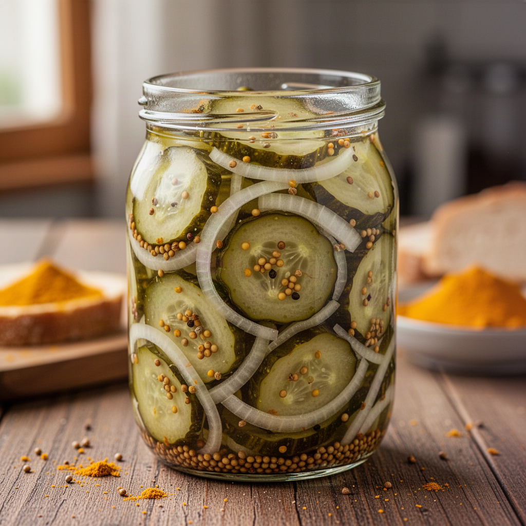 Fridge Bread & Butter Pickles