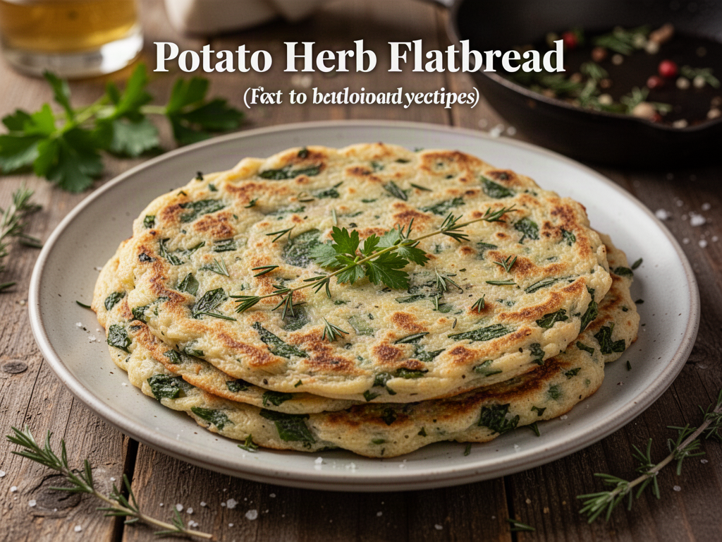 Potato Herb Flatbread