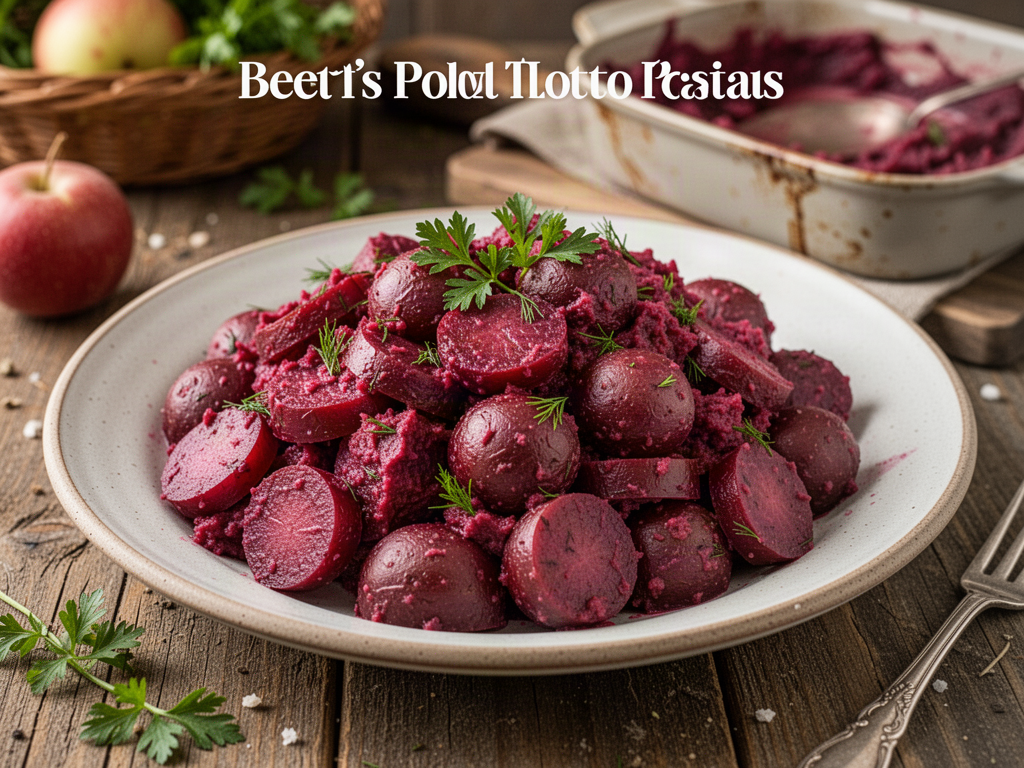 Beet Potato Salad