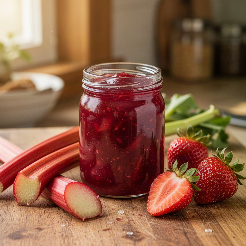 Strawberry Rhubarb Jam