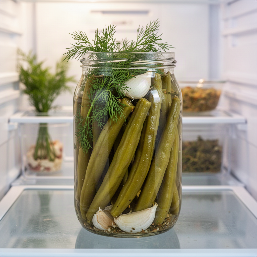 Fridge Pickled Beans