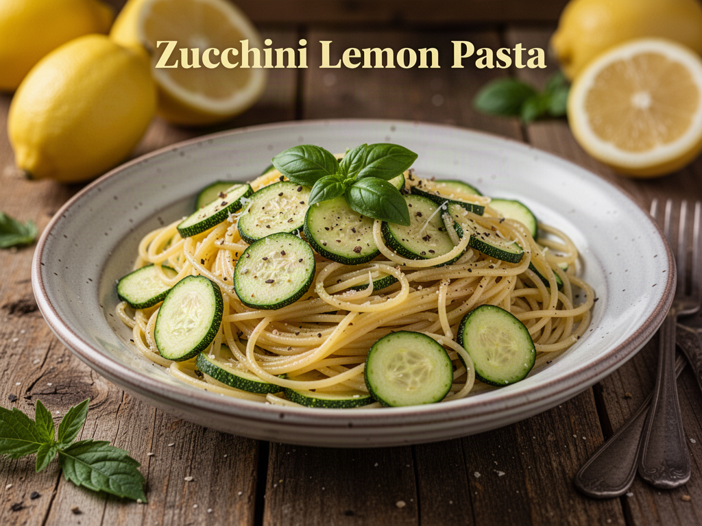 Zucchini Lemon Pasta