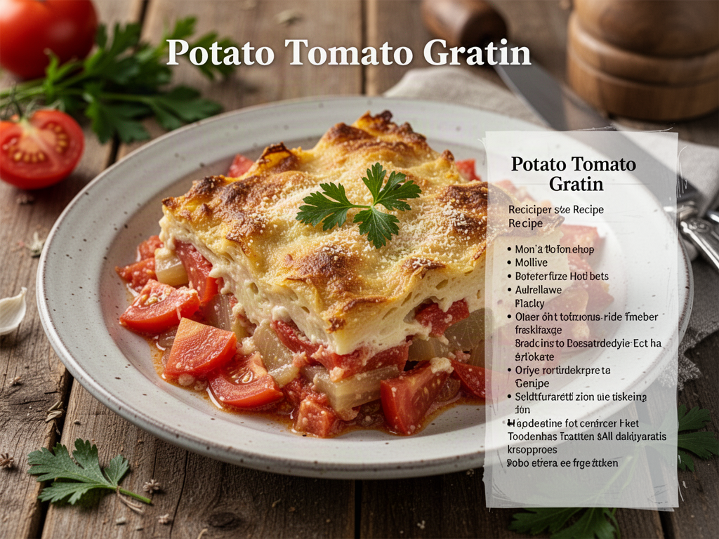 Potato Tomato Gratin