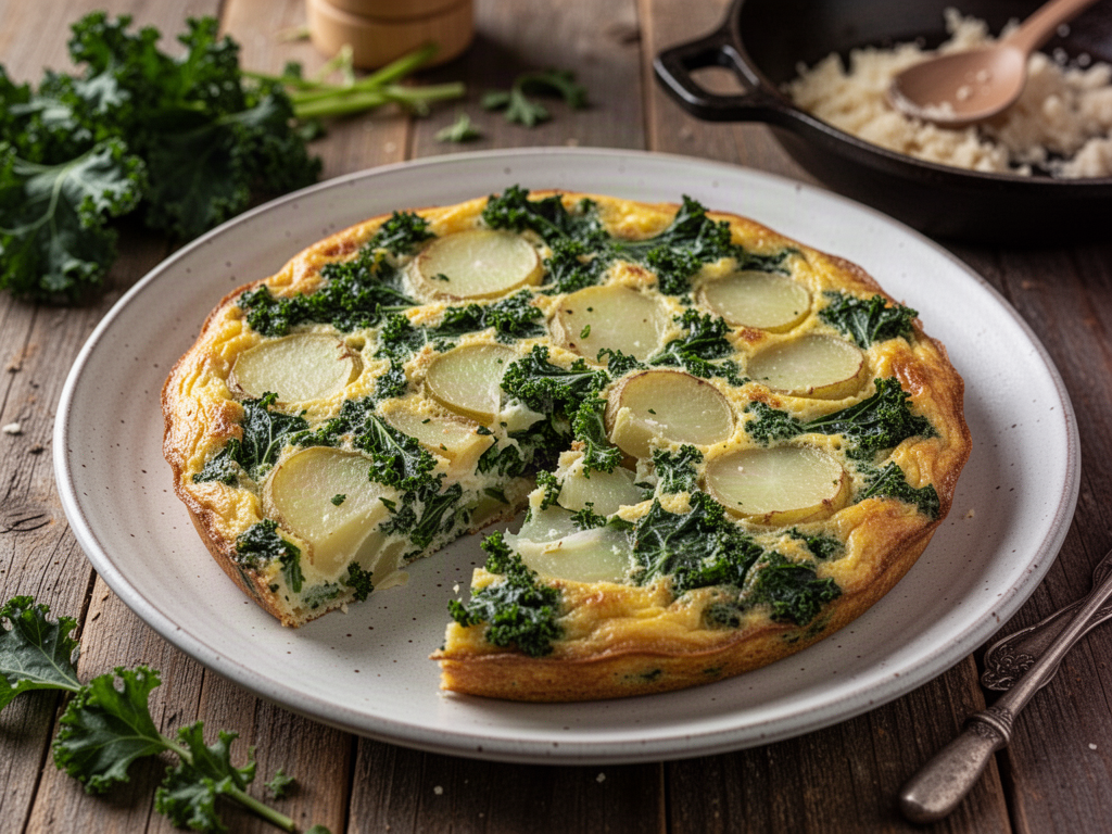 Kale Potato Frittata