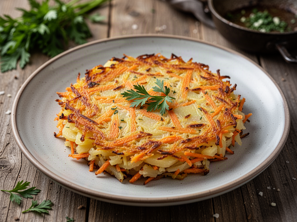 Potato Carrot Rösti