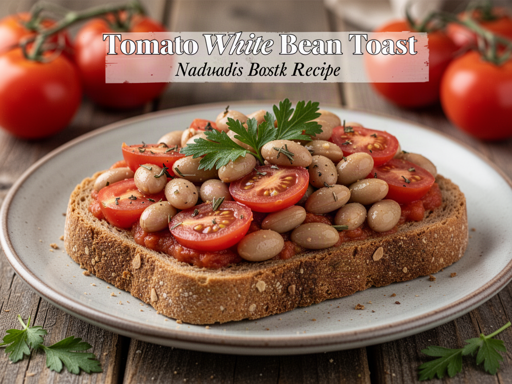 Tomato White Bean Toast