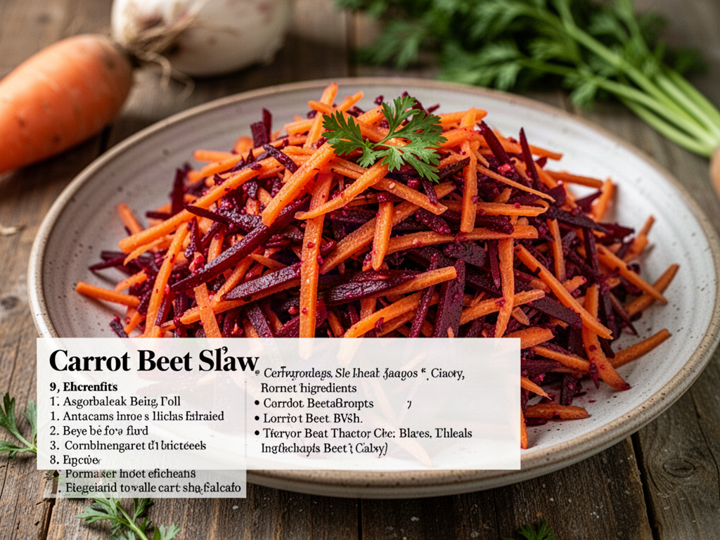 Carrot Beet Slaw