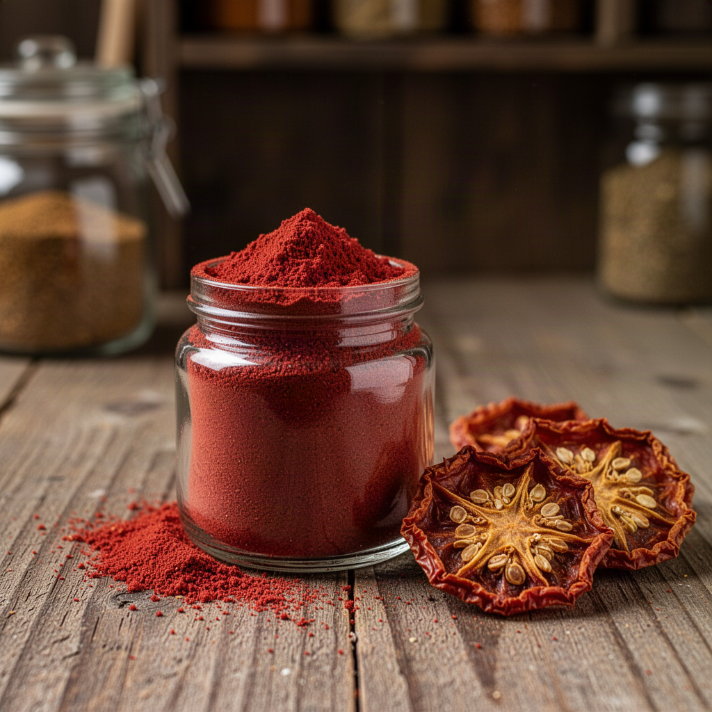 Homemade Tomato Powder