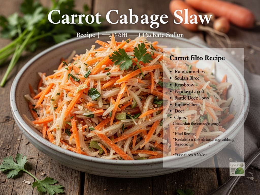 Carrot Cabbage Slaw