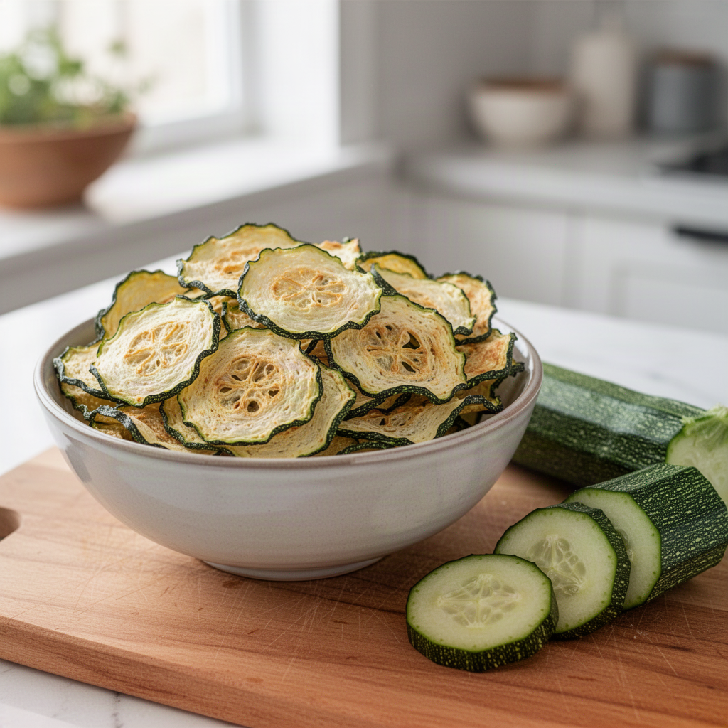 Dried Zucchini Chips