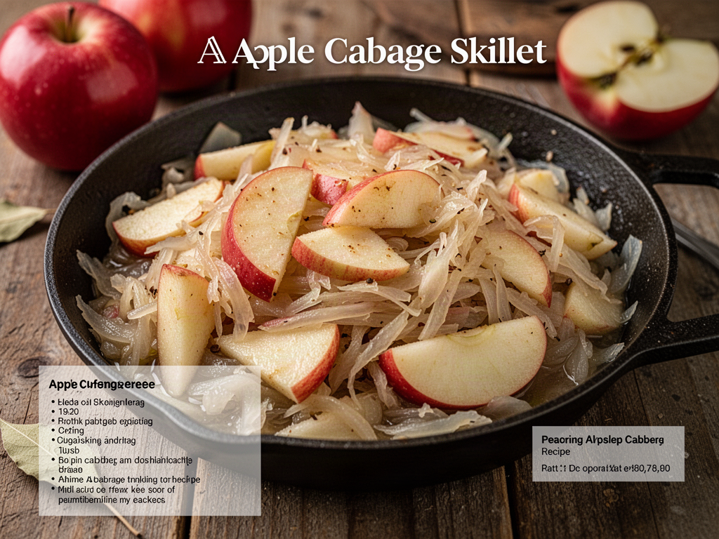 Apple Cabbage Skillet