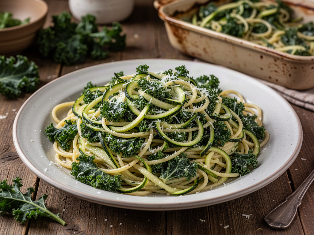 Kale Zucchini Pasta