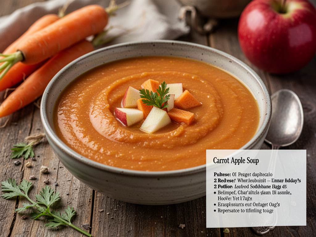 Carrot Apple Soup