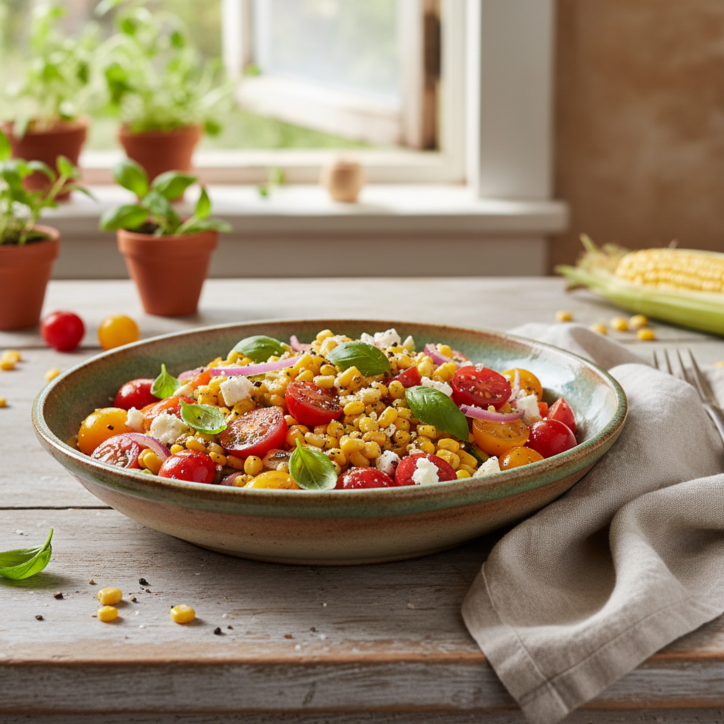 Corn Tomato Salad