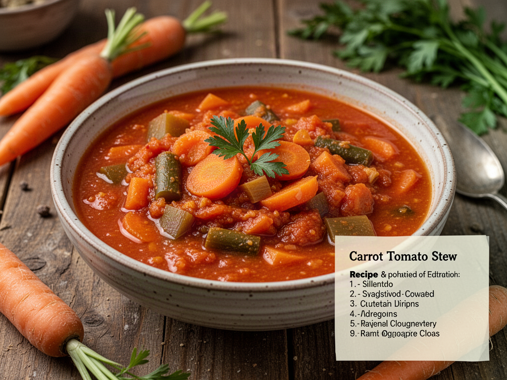 Carrot Tomato Stew