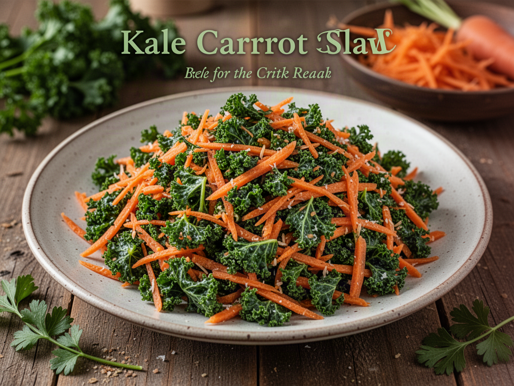 Kale Carrot Slaw