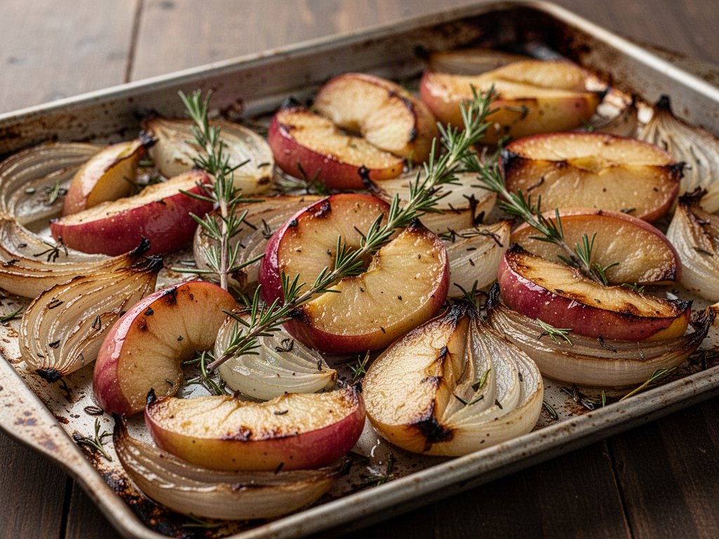 Apple Herb Sheet-Pan
