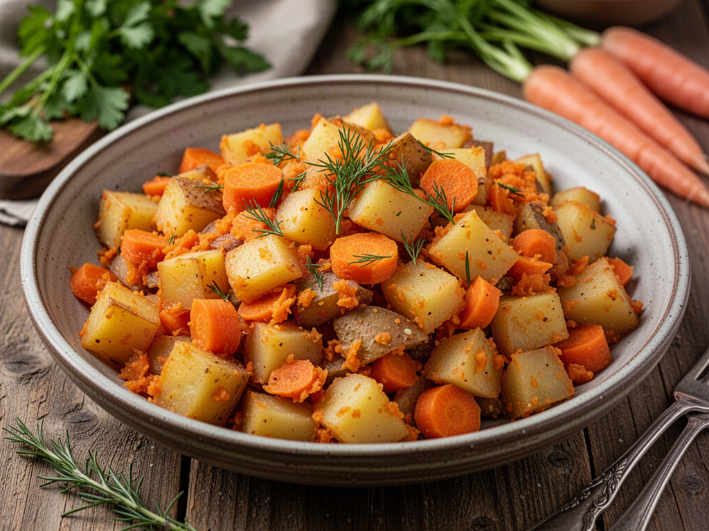 Carrot Potato Hash