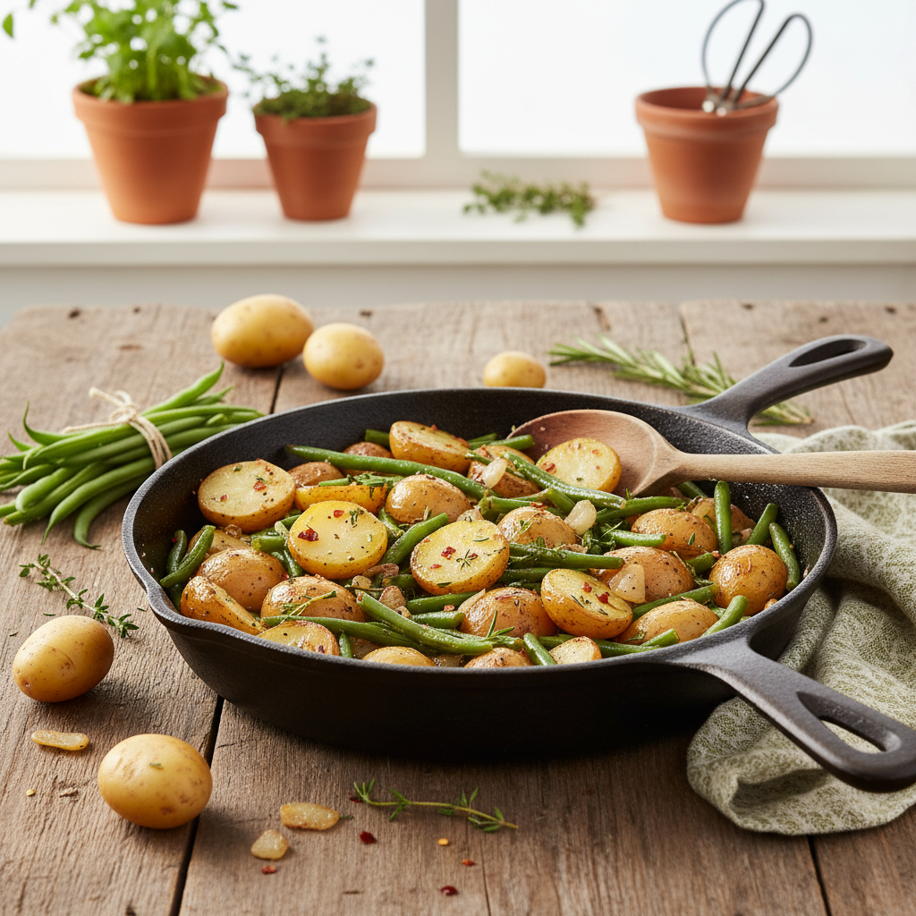 Green Bean Potato Skillet
