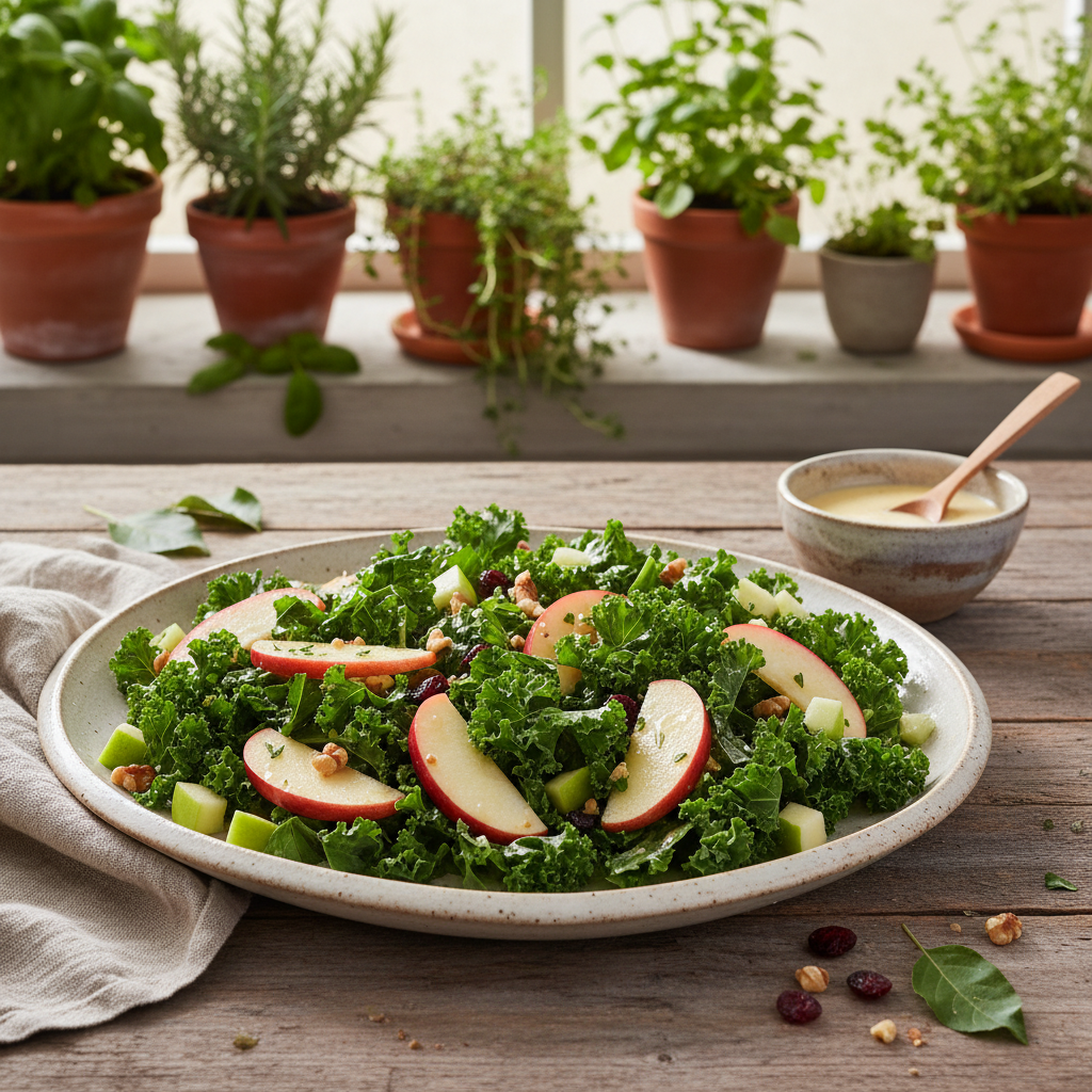 Kale Apple Salad