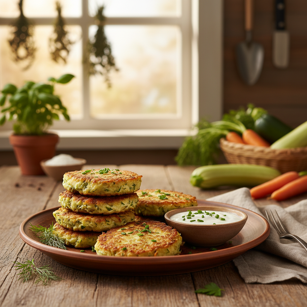Zucchini Carrot Patties